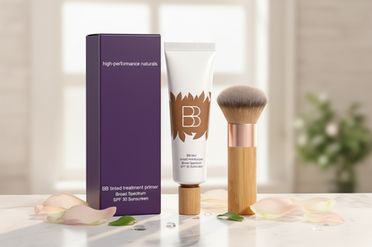 Lumière Veil BB Cream in elegant beauty setting